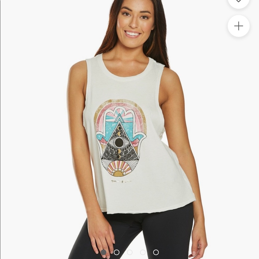 Spiritual Gangster Hamsa Gigi Muscle Tank size M